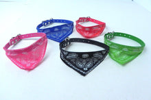Load image into Gallery viewer, Adjustable Pet Dog Cat Neck Scarf Bandana Leather Collar Neckerchief Lot of 5
