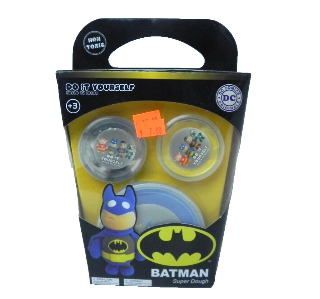 Batman Super Dough Do It Yourself Educational Learning Pretend Play Ages 3+