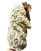 Load image into Gallery viewer, Betsey Johnson Scarf Crochet Lace Infinity Scarves Head Wrap Neck Cowl
