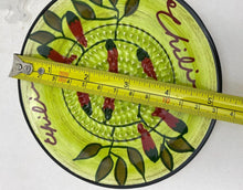 Load image into Gallery viewer, BonCera 4pcs Ceramic Garlic Grater Set Hand Crafted Chili Green Peeler Brush NEW
