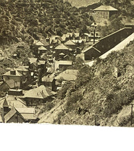 Load image into Gallery viewer, Bingham Mines Real Photo Postcard RPPC Mining Town Train Machinery
