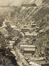 Load image into Gallery viewer, Bingham Mines Real Photo Postcard RPPC Mining Town Train Machinery
