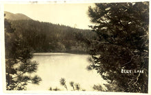 Load image into Gallery viewer, C. 1900 Real Photo Postcard Blue Lake California KOKO RPPC Mountain Unused

