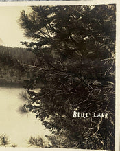 Load image into Gallery viewer, C. 1900 Real Photo Postcard Blue Lake California KOKO RPPC Mountain Unused
