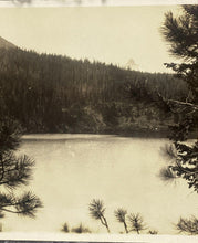Load image into Gallery viewer, C. 1900 Real Photo Postcard Blue Lake California KOKO RPPC Mountain Unused
