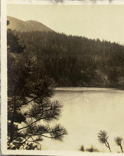 Load image into Gallery viewer, C. 1900 Real Photo Postcard Blue Lake California KOKO RPPC Mountain Unused
