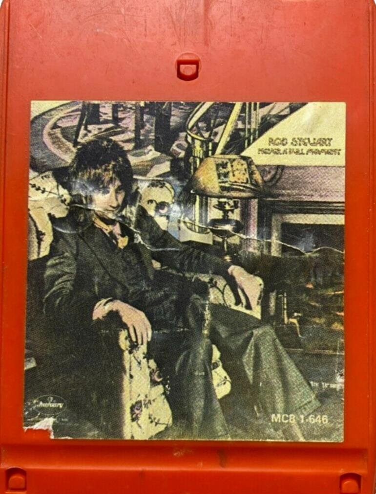 8 Track Tape Rod Stewart Never A Dull Moment Mercury