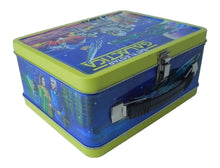 Load image into Gallery viewer, BattleStar Galactica Lunchbox Bif Bang Pow! Retro Tin Tote 2013 NEW
