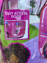 Load image into Gallery viewer, Barbie Camper Pop-Up Tent Dream Play Travel RV Interact Creative Fun Imagination

