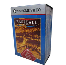 Load image into Gallery viewer, Baseball: A Film by Ken Burns - Nine Inning Boxed Set (DVD, 2004, 10-Disc Set)
