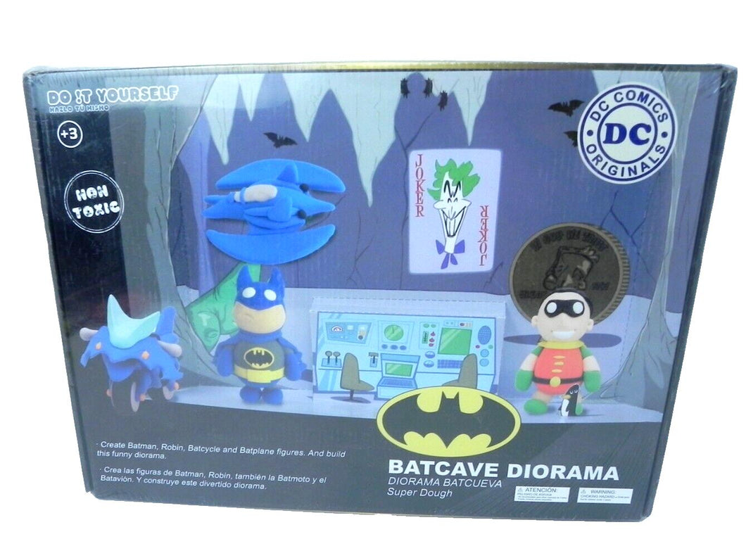 Batcave Diorama Super Dough Rare Factory Sealed DC Comics NEW Batman