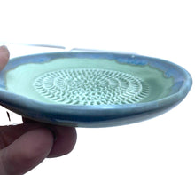 Load image into Gallery viewer, BonCera 4pcs Premium Ceramic Garlic Grater Set Handmade Aqua Peeler Brush NEW
