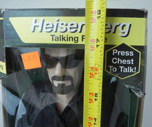 Load image into Gallery viewer, Breaking Bad Heisenberg DEALER 17&quot; Talking Action Figure NEW Worn Box - works

