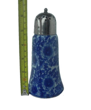 Load image into Gallery viewer, Antique Victoria Ware Ironstone Sugar- Flour Shaker EPNS Silver Plated Top
