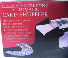 Load image into Gallery viewer, 4-Deck Automatic Battery Operated Playing Card Shuffler Casino Casino BlackJack
