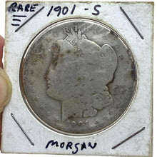 Load image into Gallery viewer, 1901 S Morgan Silver Dollar Rare
