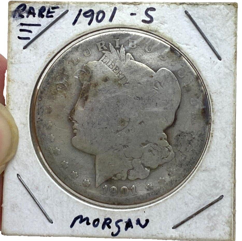 1901 S Morgan Silver Dollar Rare
