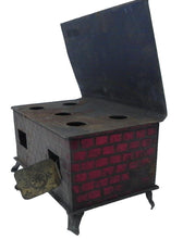 Load image into Gallery viewer, Antique Tin Litho Stove PAT. 1905 Salesmen Sample or Toy

