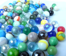 Load image into Gallery viewer, Lot of Approx. 200 Marbles - Mix Vintage and New Reproduction

