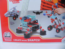 Load image into Gallery viewer, Junior Block 552 Pieces 10 in 1 Models Drill Toy Playset Building Tool NEW NIB
