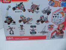 Load image into Gallery viewer, Junior Block 552 Pieces 10 in 1 Models Drill Toy Playset Building Tool NEW NIB
