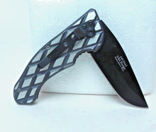 Load image into Gallery viewer, NEW MTech MT-373 Black Folding Pocket Knife Tactical Outdoor 440 Steel
