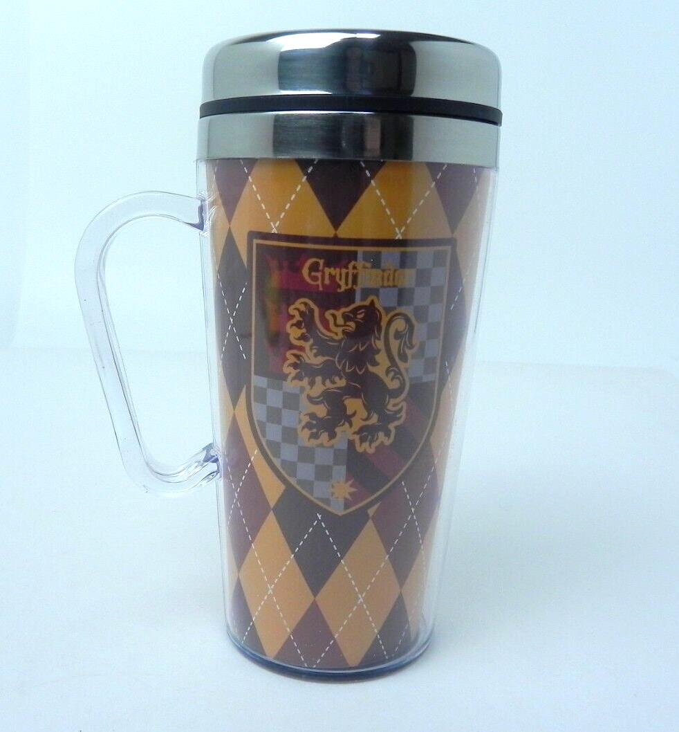 NEW - Harry Potter Gryffindor  Insulated Travel Mug -  Coffee Cup