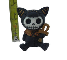 Load image into Gallery viewer, NEW Furrybones Skull Figurine Bastet in Egyptian Costume Mini Figure
