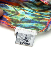 Load image into Gallery viewer, Prana Scarf Womens Head Scarves Wrap Coral Green Geometric
