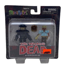 Load image into Gallery viewer, Minimates The Walking Dead Riot Gear Rick and Guard Zombie Series 3 Figures NEW
