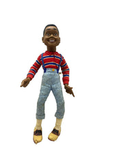 Load image into Gallery viewer, Vintage Family Matters Steve Urkel Pull String Talking Figure Doll Hasbro Works
