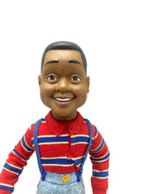 Load image into Gallery viewer, Vintage Family Matters Steve Urkel Pull String Talking Figure Doll Hasbro Works
