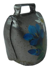 Load image into Gallery viewer, Antique Handmade Hand Painted Artisan Metal Bell w/ Original Square Clapper - 2”
