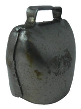 Load image into Gallery viewer, Antique Handmade Hand Painted Artisan Metal Bell w/ Original Square Clapper - 2”
