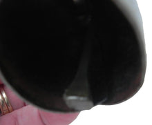 Load image into Gallery viewer, Antique Handmade Hand Painted Artisan Metal Bell w/ Original Square Clapper - 2”
