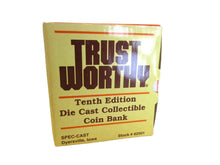 Load image into Gallery viewer, 1:25 Scale Trust Worthy #10 Limited Edition 1940 Ford Pickup Die Cast Bank
