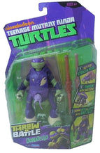 Load image into Gallery viewer, Teenage Mutant Ninja Turtles Throw N Battle DONATELLO Nickelodeon 2013 Viacom
