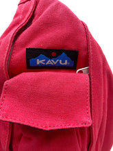 Load image into Gallery viewer, Kavu Rope Sling Bag Zip Pockets Crossbody Shoulder Bag Pink Camping Hiking
