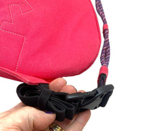 Load image into Gallery viewer, Kavu Rope Sling Bag Zip Pockets Crossbody Shoulder Bag Pink Camping Hiking
