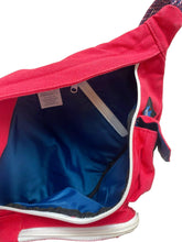 Load image into Gallery viewer, Kavu Rope Sling Bag Zip Pockets Crossbody Shoulder Bag Pink Camping Hiking
