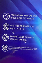 Load image into Gallery viewer, Bio Sponge Filter Media Pad Biological Filtration Economical Aquarium Fish Tank
