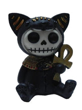 Load image into Gallery viewer, Furrybones Figurine Bastet Egyptian Resin Skeleton Cat Costume NEW
