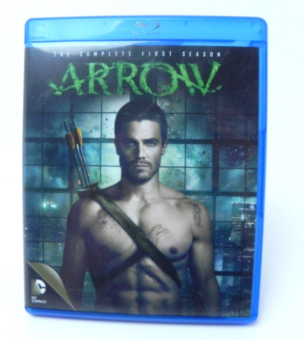 Arrow: The Complete First Season (Blu-ray Disc, 2014, 4-Disc Set) - New other