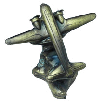 Load image into Gallery viewer, 1995 Sarsaparilla Airplane/ Plane Vintage Bookend Art Deco Made in USA
