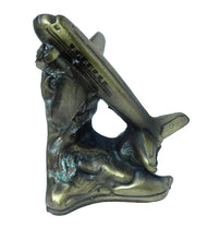 Load image into Gallery viewer, 1995 Sarsaparilla Airplane/ Plane Vintage Bookend Art Deco Made in USA
