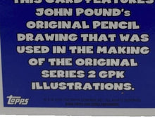 Load image into Gallery viewer, 2014 Topps Garbage Pail Kids Pencil Art Trading Cards Lot of 4 - John Pound
