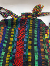 Load image into Gallery viewer, Artesanias Mr. Pinzon  Crossbody Shoulder Bag Tassel Hippie Boho Bright Woven
