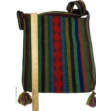 Load image into Gallery viewer, Artesanias Mr. Pinzon  Crossbody Shoulder Bag Tassel Hippie Boho Bright Woven

