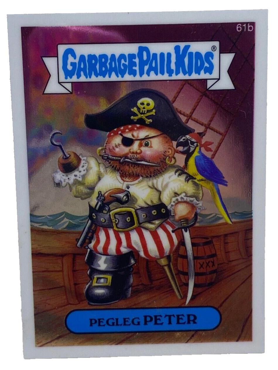 2014 Topps Garbage Pail Kids Chrome Trading Cards Lot of 6 Cactus Carol Ugh Lee