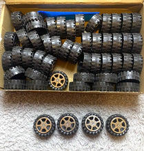 Load image into Gallery viewer, 50 Piece Toy Helicopter Plastic Tires Metal Shaft Rods Model Craft Hobby
